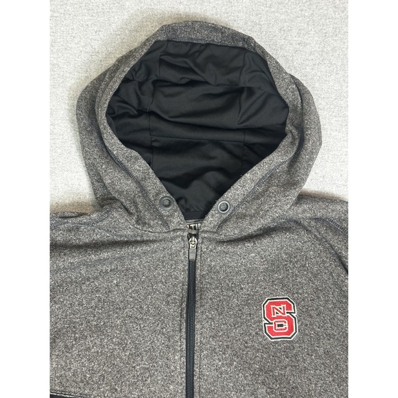 NC State Wolfpack Hoodie Jacket Mens 3XL NCAA Football Music City Bowl Adidas - Picture 4 of 13